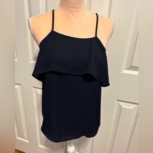 Light & Breezy Black Dressy Top